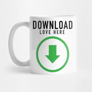 Download Love Here Mug
